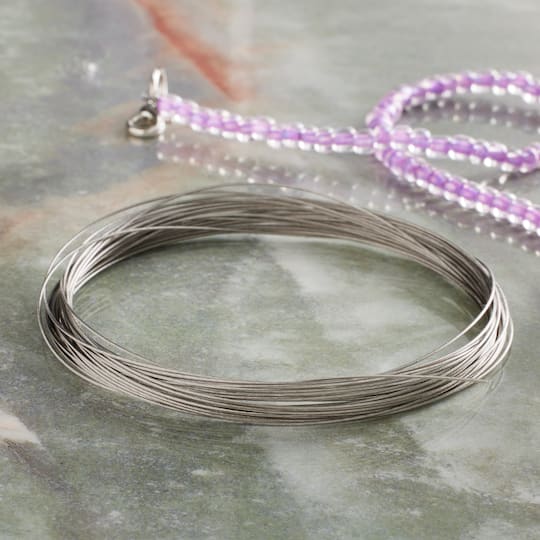 Beadalon® 19 Strand Bright Bead Stringing Wire, 0.018"